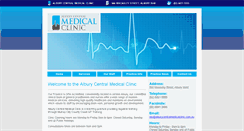 Desktop Screenshot of alburycentralmedicalclinic.com.au